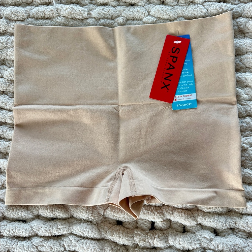 Spanx Tan Boyshorts